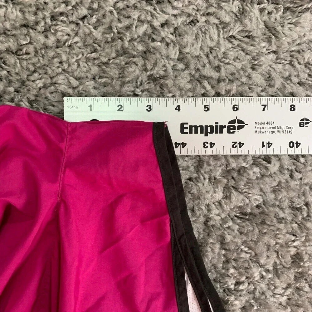 Nike Tempo Running Shorts Womens XS Pink White Black‎ Mesh Trim Athletic XS(0-2)